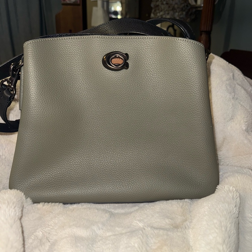 Coach olive green Crossbody Bag